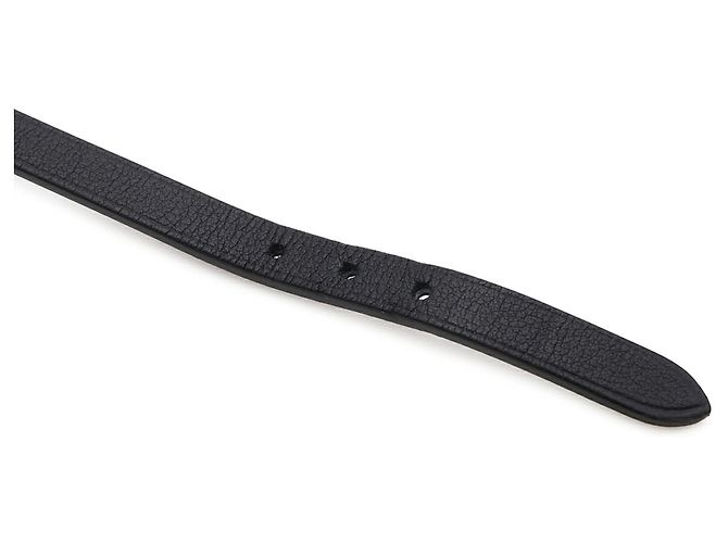 Hermès Collana Choker Hermes Equestre Triple Tour Nero Argento - vista 8