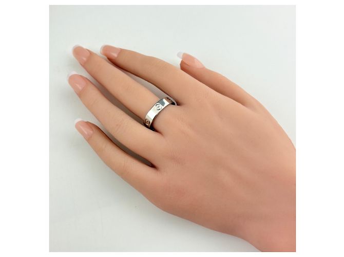 Anello Cartier Love in platino - vista 3