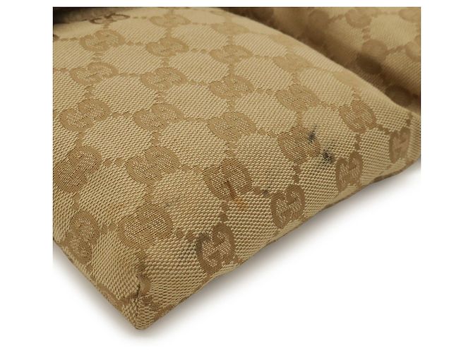 Marsupio Gucci GG Canvas Sherry Line Rosa Beige D'oro - vista 4