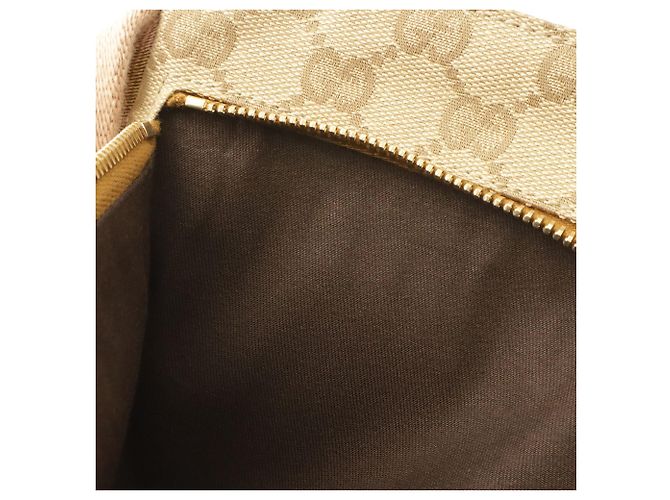 Marsupio Gucci GG Canvas Sherry Line Rosa Beige D'oro - vista 8