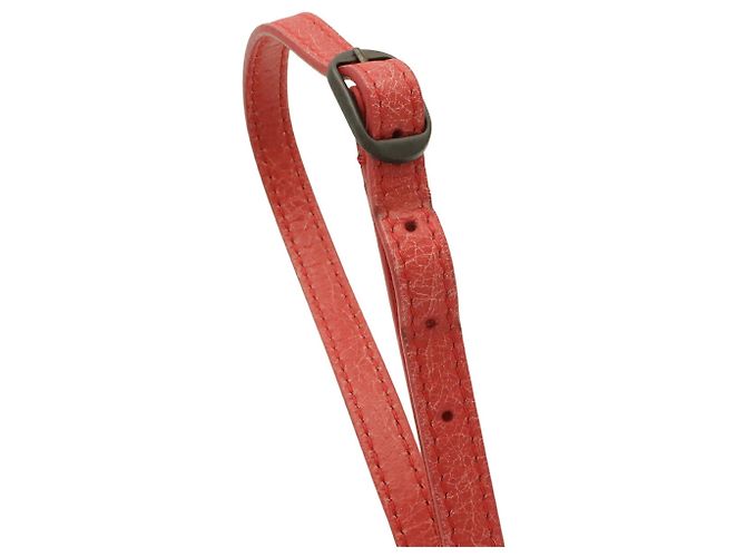 Balenciaga The Hip Shoulder Bag Rosa Rosso - vista 5