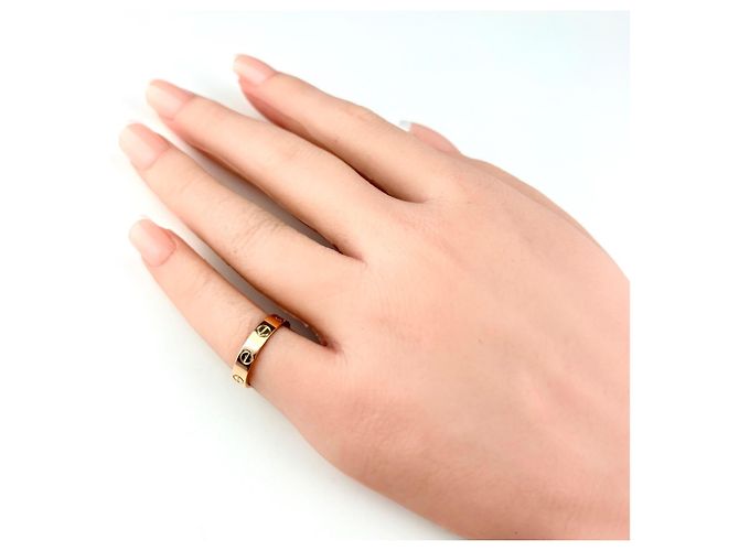 Cartier Mini Love Ring in Roségold - Ansicht 3