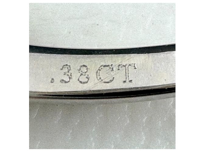 Anello fede in platino e diamanti Tiffany & Co. - vista 9