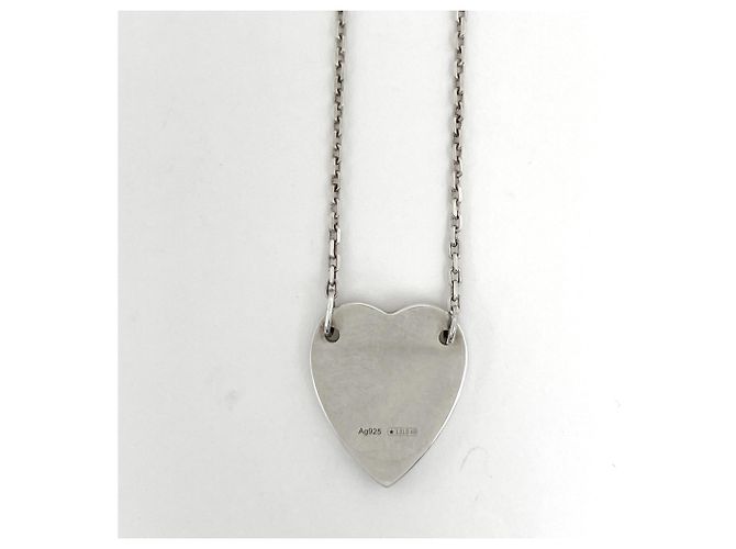 Collar de Corazón en Plata 925 para Mujer Gucci - vista 2