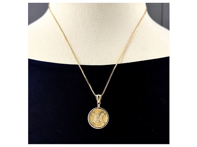 16 Céline Collar con colgante Celine Yellow Gold - vista 4