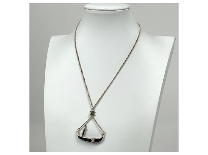 Collana Chanel Coco Mark Nero D'oro - vista 5