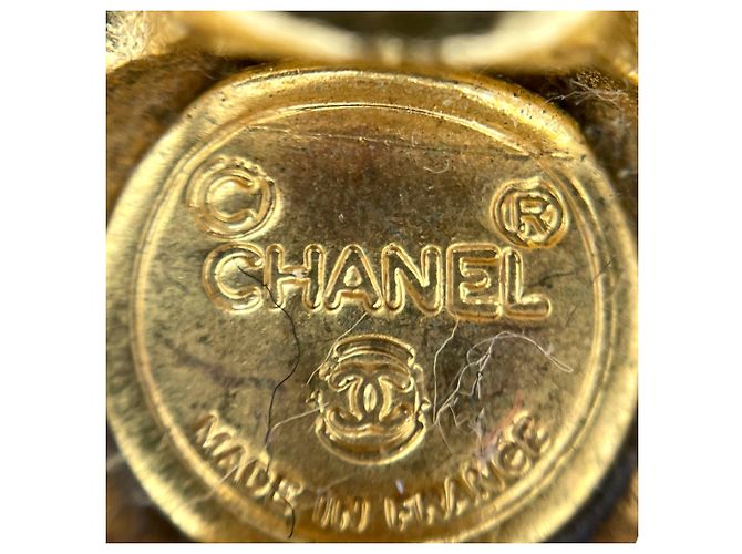 Orecchini a clip Chanel Gold D'oro - vista 5