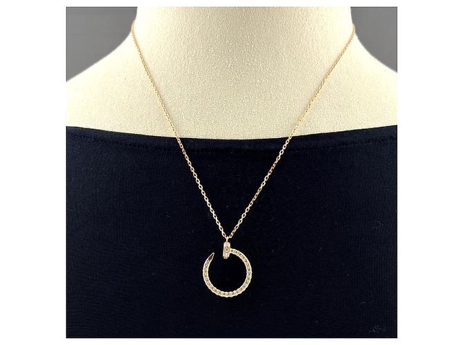 Collana con pendente Cartier Juste un Clou con diamanti - vista 4
