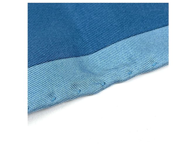 Hermès Foulard Hermes Carre 90 Pythagore Blu Multicolore - vista 4