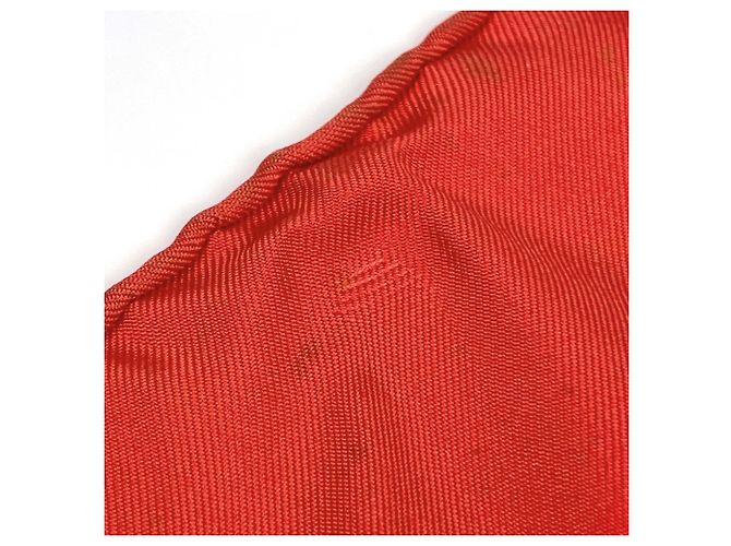 Hermès Hermes Carre 90 Brazil Seidentuch Rot Mehrfarben - Ansicht 3