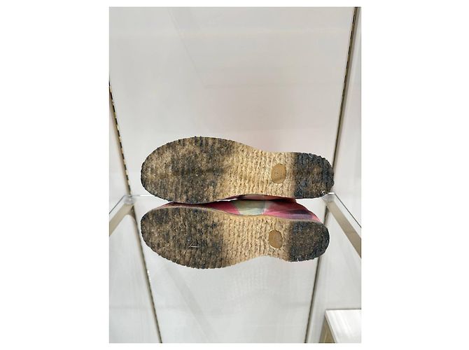 Chanel Multicolor Suede Ankle Boots, Size 38 Pre-owned - view 6