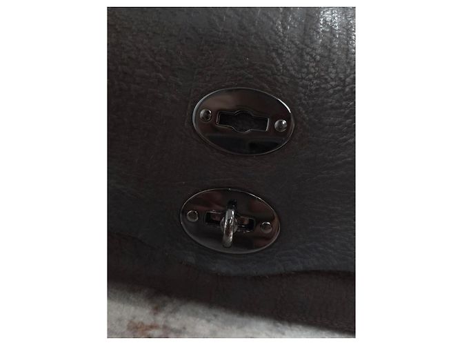 Borsa a mano Zanellato Postina in pelle marrone - vista 2