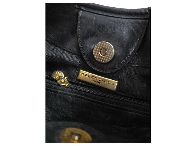 Borsa Balenciaga BB Monogram in tela Blu navy - vista 10