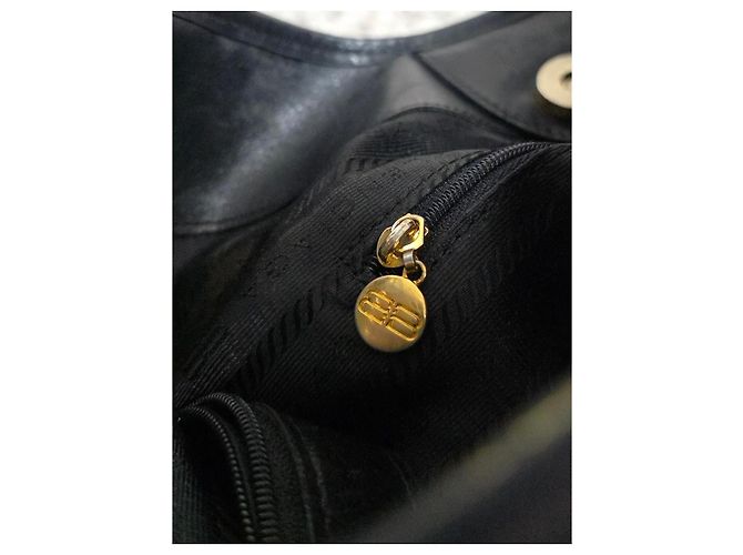 Borsa Balenciaga BB Monogram in tela Blu navy - vista 11