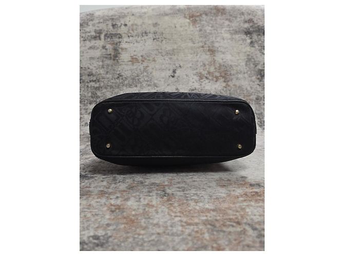 Borsa Balenciaga BB Monogram in tela Blu navy - vista 8