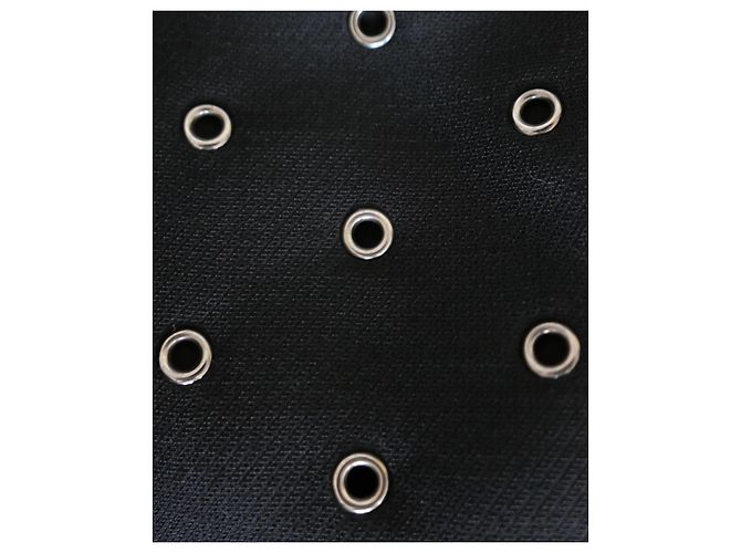 Christian Dior Chaqueta con ojales Pre-Fall 2022 en lana y seda negra Negro - vista 10