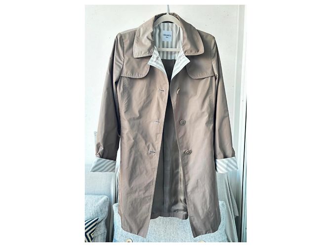Autre Marque Gabardina Cinzia Rocca Beige - vista 3