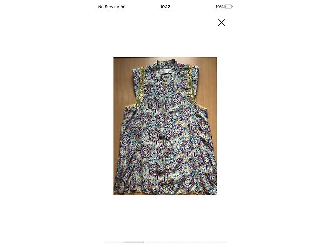 Zadig & Voltaire Camicia in seta Deluxe Texas Print Multicolore - vista 2