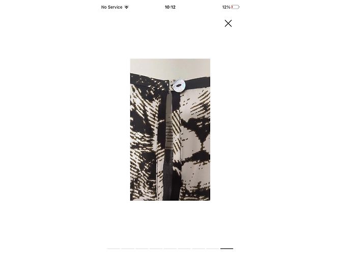 Roberto Cavalli Blusa de seda con estampado de león Negro Blanco Marrón oscuro - vista 7