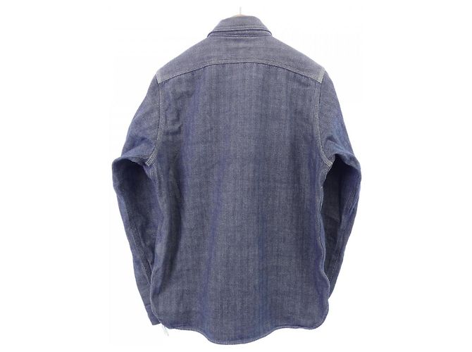 Autre Marque Camicia Real McCoys Blu - vista 2