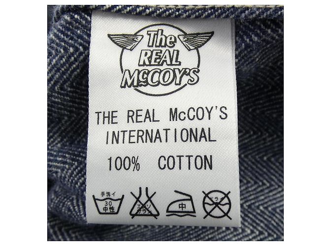 Autre Marque Camicia Real McCoys Blu - vista 3