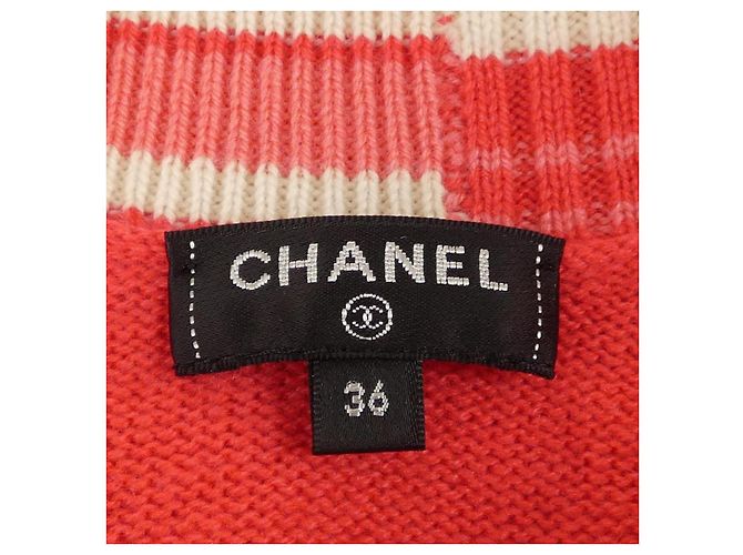Chanel P60731K46366 Rebeca 100% Cachemira Rosa - vista 5