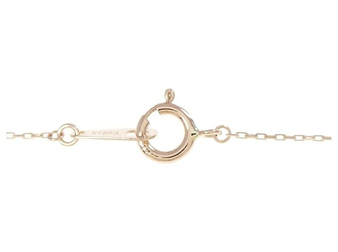 Autre Marque Collana in oro rosa K10 e diamanti - vista 5