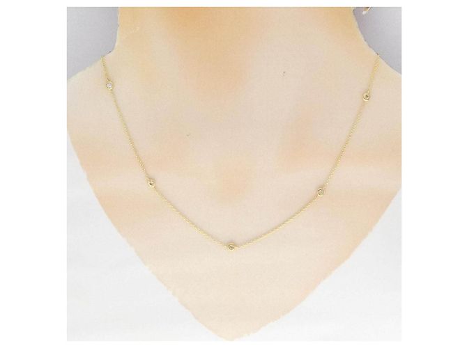 Autre Marque Collana di Diamanti Au750 D'oro - vista 6