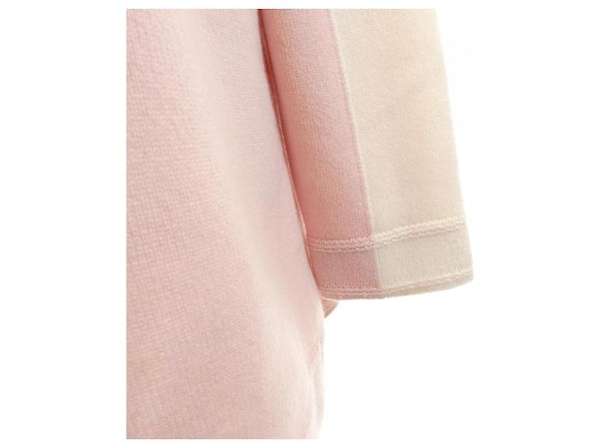 Chanel LOOK28 Kaschmir-Kleid Pink - Ansicht 7