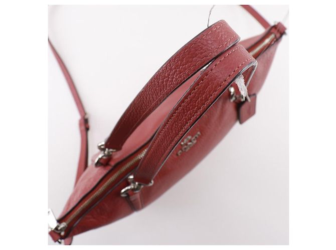 Borsa a mano 2 vie in pelle Coach Kelsey Rosa - vista 5