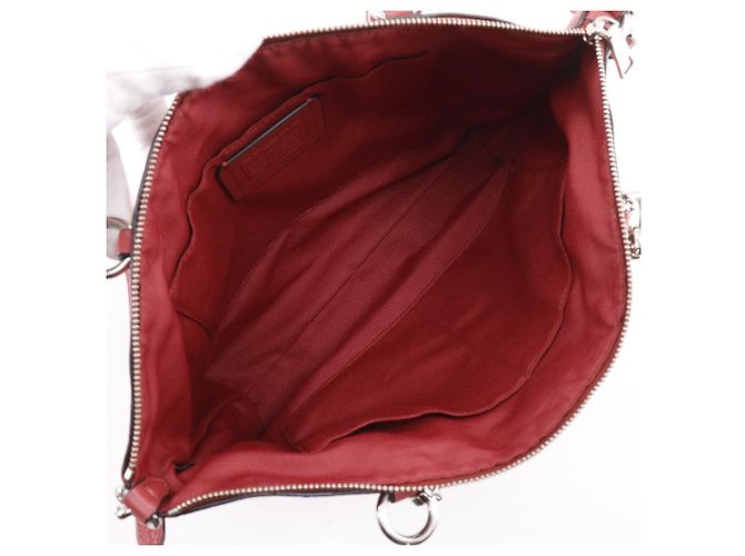 Borsa a mano 2 vie in pelle Coach Kelsey Rosa - vista 6