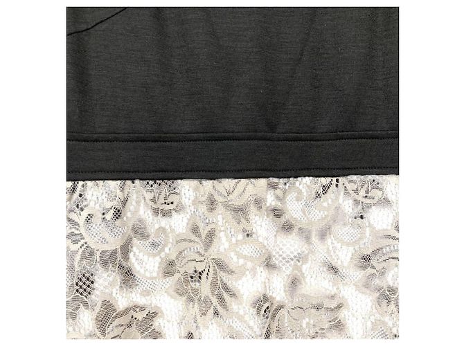 Autre Marque Harrods Besticktes Kleid Schwarz - Ansicht 3