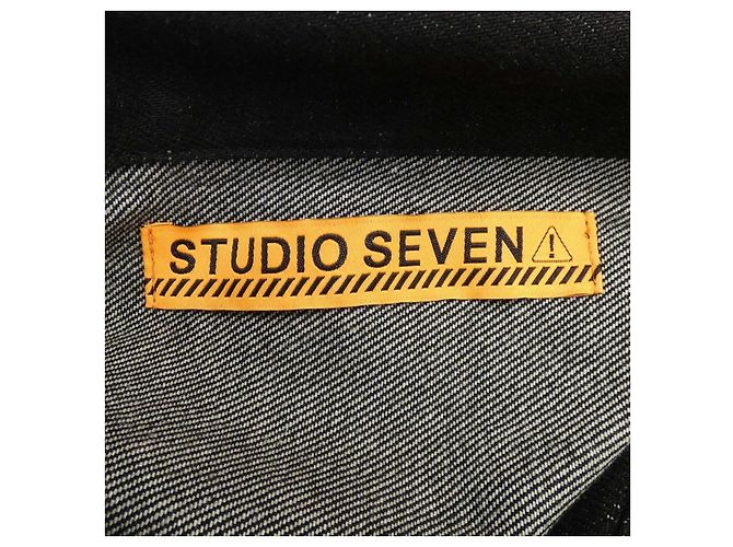Autre Marque Chaqueta vaquera STUDIO SEVEN Negro - vista 4