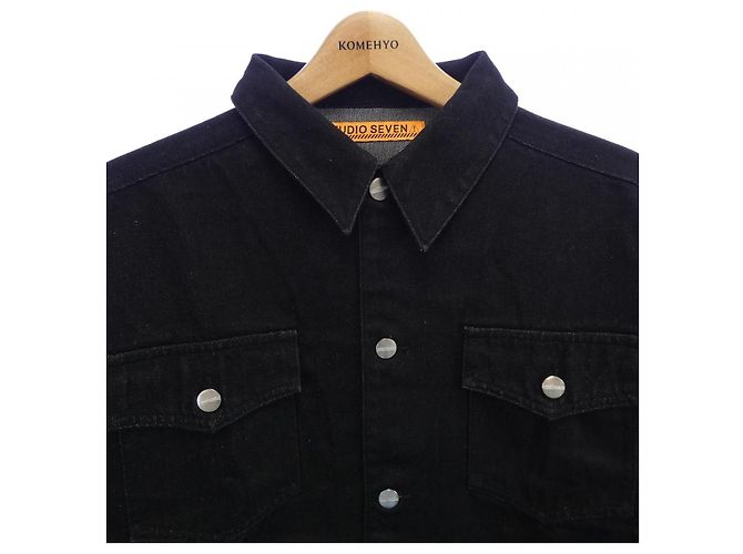 Autre Marque Chaqueta vaquera STUDIO SEVEN Negro - vista 5