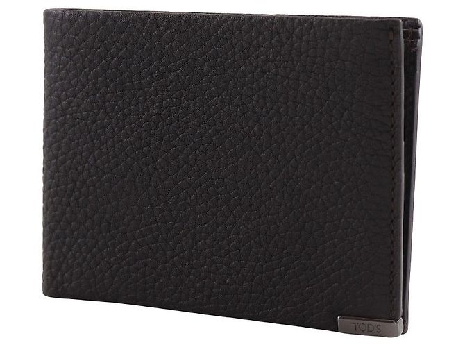 Tod's Cartera bifold de piel Tod’s Castaño - vista 2