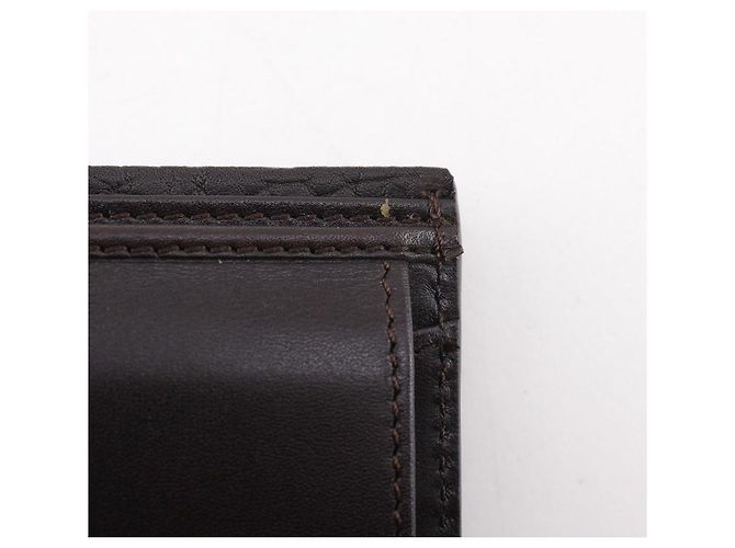 Tod's Cartera bifold de piel Tod’s Castaño - vista 9