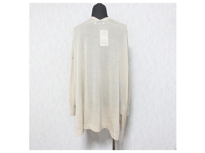 Autre Marque Cárdigan de punto transparente La TOTALITE Beige - vista 2