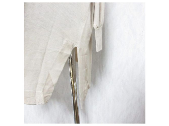 Autre Marque Cárdigan de punto transparente La TOTALITE Beige - vista 3