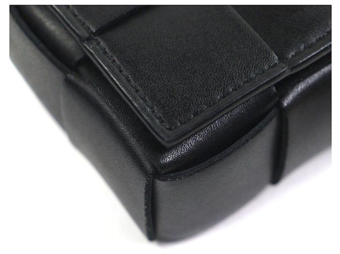Borsa a tracolla in pelle Maxi Intrecciato Cassette Bottega Veneta - vista 5