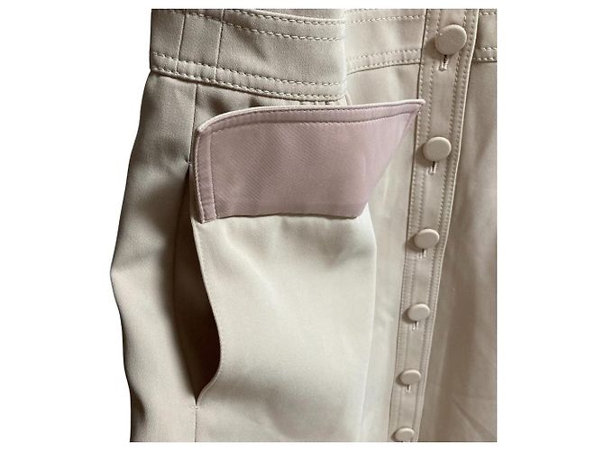 Autre Marque Vestido Rene sin cuello Beige - vista 5