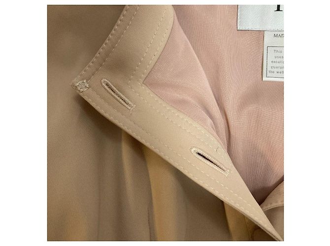 Autre Marque Vestido Rene sin cuello Beige - vista 9