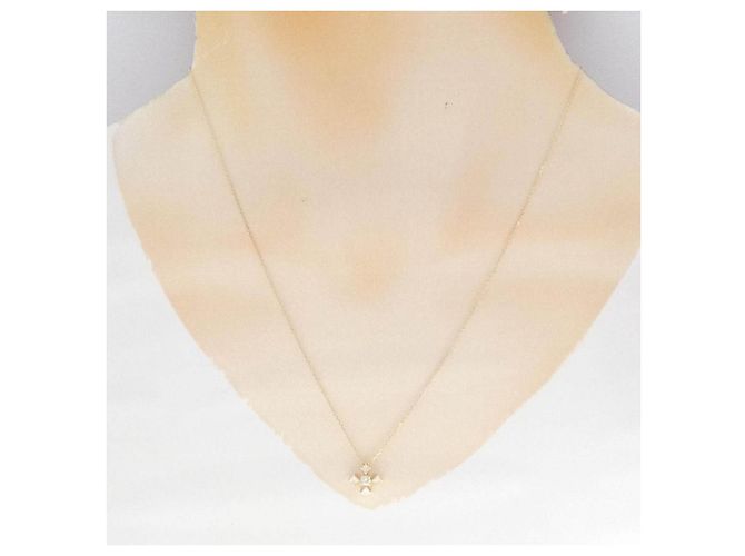 Autre Marque Collana Croce Diamanti Au750 D'oro - vista 6