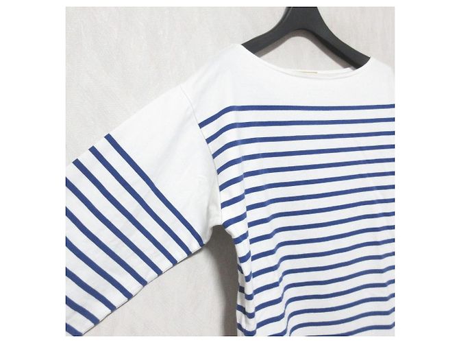 Autre Marque Deuxieme Classe Coco Stripe T Long Sleeve T-shirt Blanco - vista 3