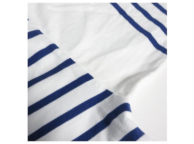 Autre Marque Deuxieme Classe Coco Stripe T Long Sleeve T-shirt Blanco - vista 7