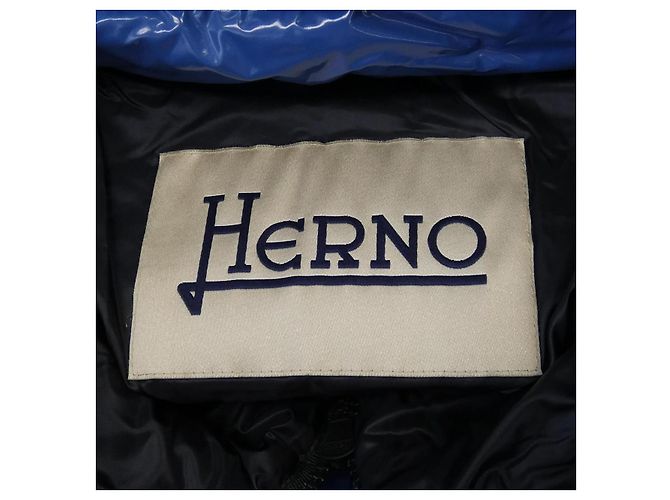 Autre Marque Chaqueta de plumón Herno Azul - vista 5