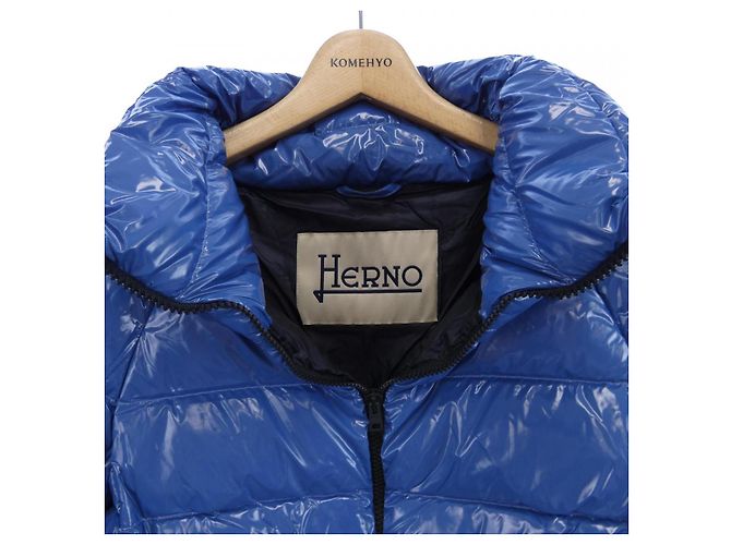 Autre Marque Chaqueta de plumón Herno Azul - vista 6