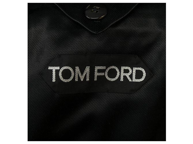 Abrigo de lana Tom Ford Negro - vista 4