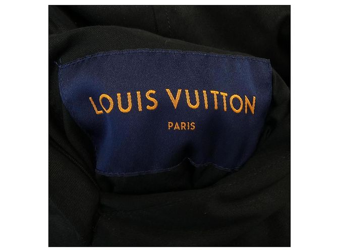 Abrigo de mezcla de cachemira Louis Vuitton Castaño Gris - vista 4