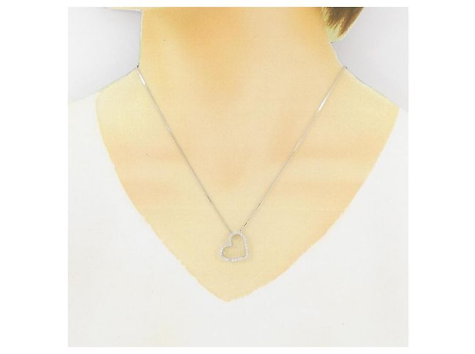 Autre Marque Colar de Diamantes Au750 Prata - vista 6
