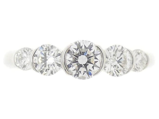 Autre Marque Monnickendam Platin-Diamantring Silber - Ansicht 2